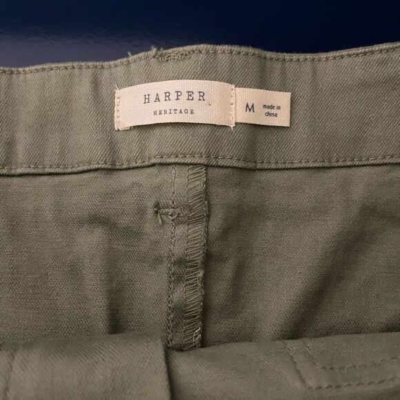 Francesca’s Harper Heritage Cargo Green Skirt - New without tags Size Medium - Picture 3 of 5